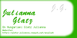 julianna glatz business card